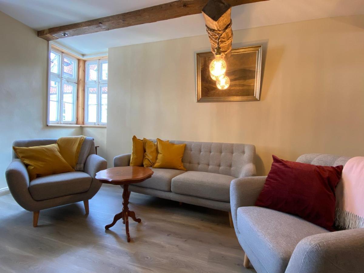Ferienwohnung Helene Im Einzeldenkmal - Lange Gasse 29 Quedlinburg Exteriér fotografie