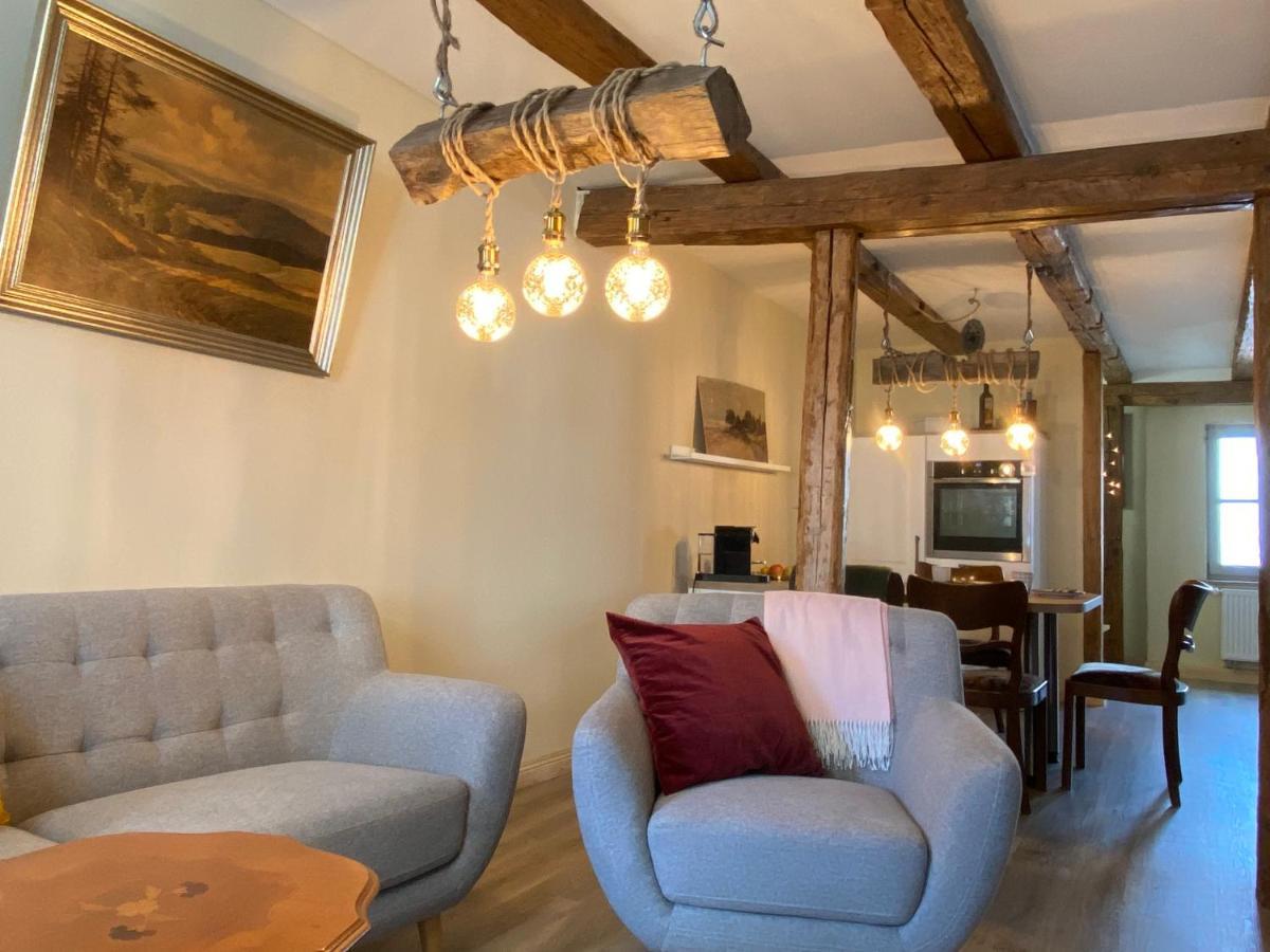 Ferienwohnung Helene Im Einzeldenkmal - Lange Gasse 29 Quedlinburg Exteriér fotografie