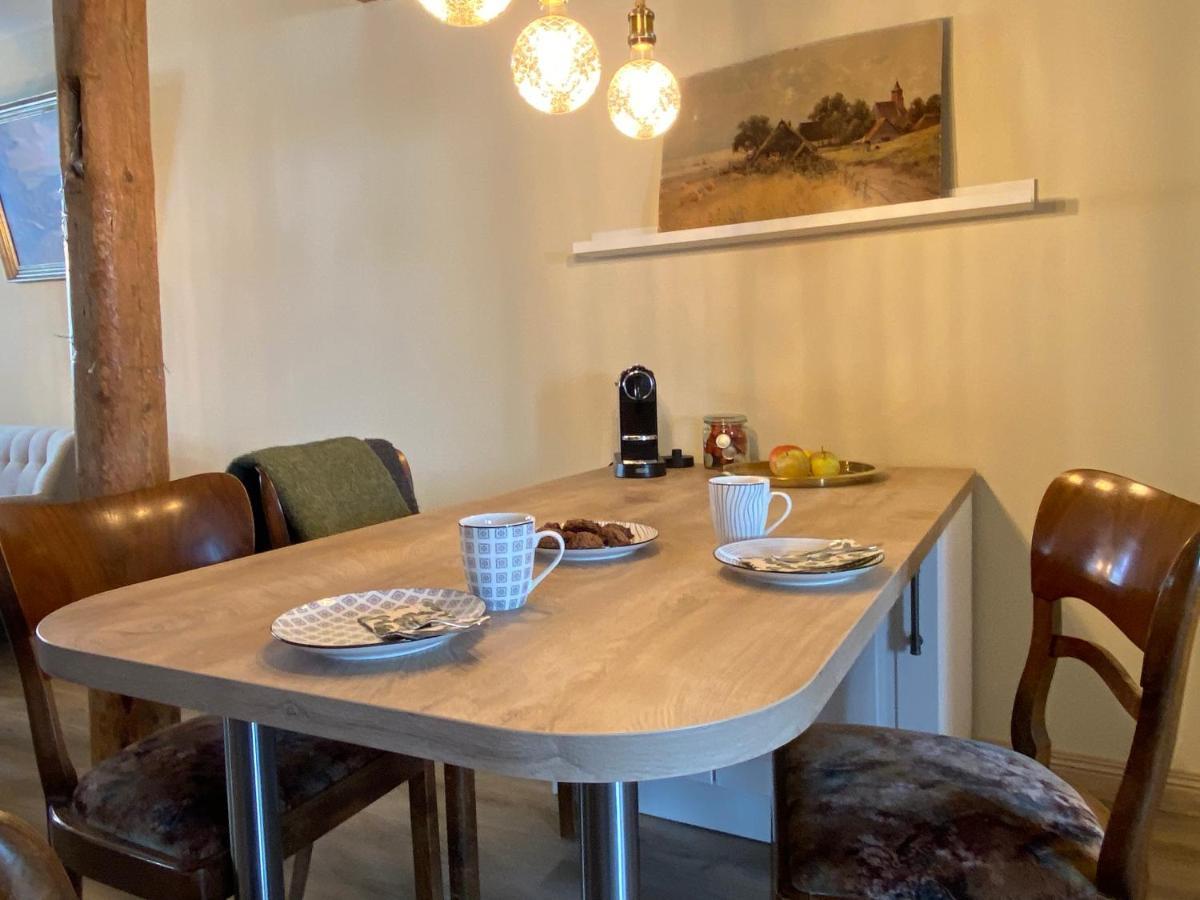 Ferienwohnung Helene Im Einzeldenkmal - Lange Gasse 29 Quedlinburg Exteriér fotografie