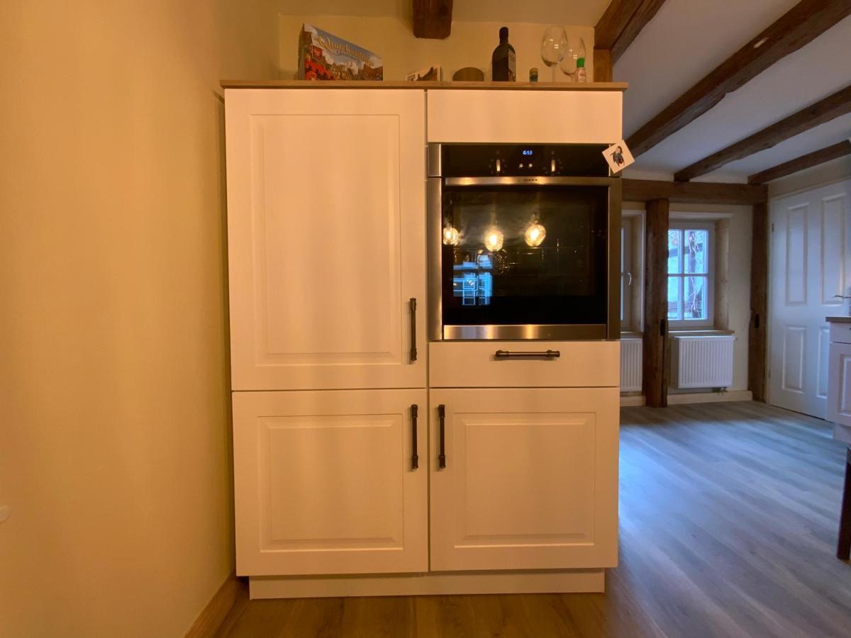 Ferienwohnung Helene Im Einzeldenkmal - Lange Gasse 29 Quedlinburg Exteriér fotografie