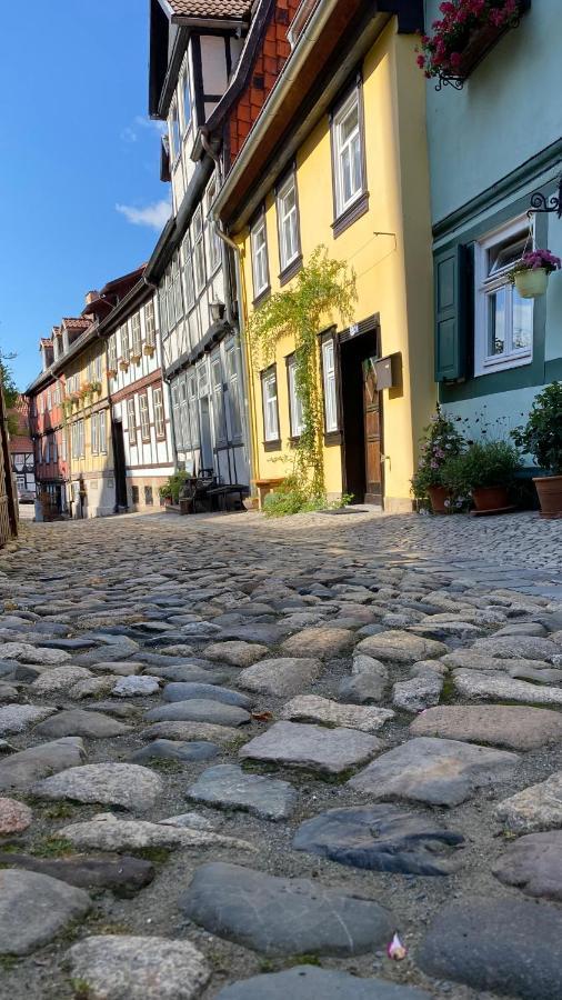 Ferienwohnung Helene Im Einzeldenkmal - Lange Gasse 29 Quedlinburg Exteriér fotografie