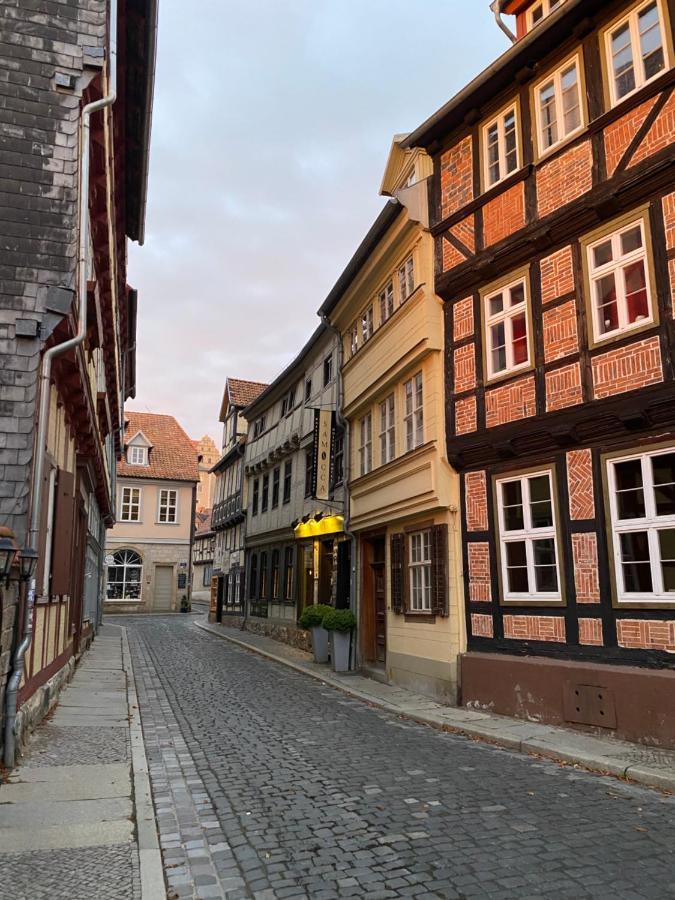Ferienwohnung Helene Im Einzeldenkmal - Lange Gasse 29 Quedlinburg Exteriér fotografie