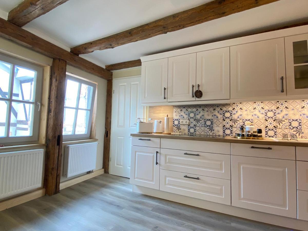 Ferienwohnung Helene Im Einzeldenkmal - Lange Gasse 29 Quedlinburg Exteriér fotografie
