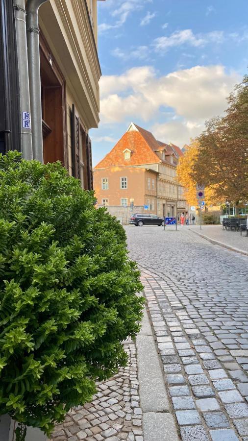 Ferienwohnung Helene Im Einzeldenkmal - Lange Gasse 29 Quedlinburg Exteriér fotografie