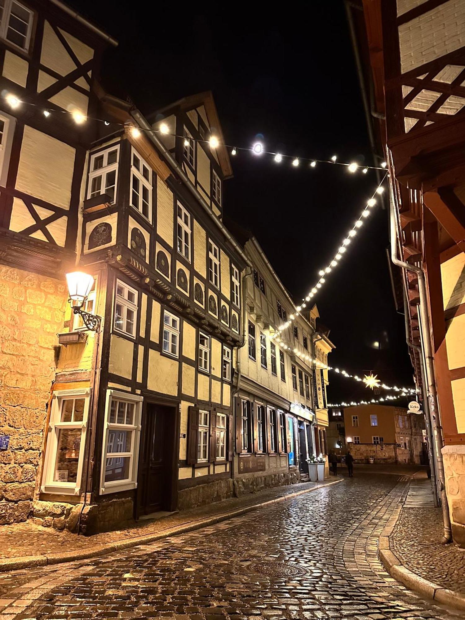 Ferienwohnung Helene Im Einzeldenkmal - Lange Gasse 29 Quedlinburg Exteriér fotografie