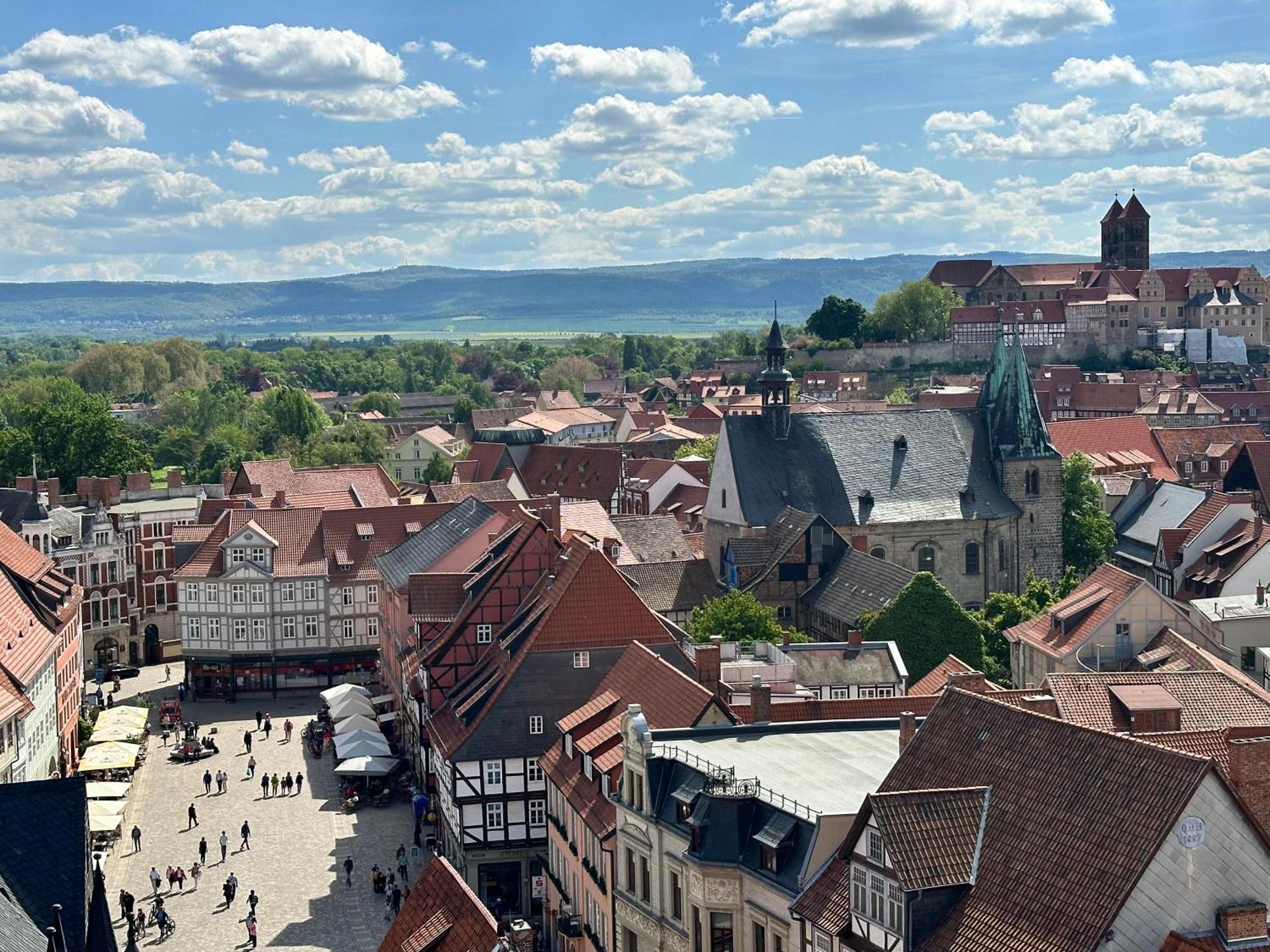 Ferienwohnung Helene Im Einzeldenkmal - Lange Gasse 29 Quedlinburg Exteriér fotografie